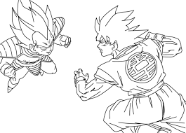 Dibujos Para Colorear De Goku 5 Dbz Drawings Dragon Ball Z Imperfect Cell