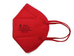 Worauf sie beim kauf einer gesichtsmaske unbedingt achten sollten, erklären wir ihnen im video. Ffp2 Masken Farbig 1 250 Stuck Rot Staubmaske Zum Schutz Brine Med Care