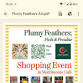 PLUMY FEATHERS; POSH & PECULIAR Shopping Event event image