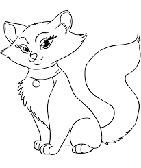 Maybe you would like to learn more about one of these? Kitten Coloring Pages Cat Coloring Page Cartoon Drawings Of Animals Simple Cat Drawing