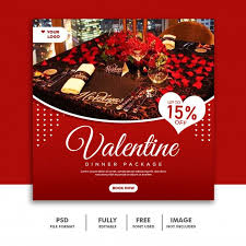 Couple Valentine Banner Social Media Post Instagram Red Rose Special Social Media Post Social Media Banner Valentine Banner
