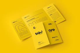 Square Gatefold Brochure Mockup Brochure Mockup Psd Brochures Mockups Brochure Mockup Free