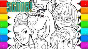 Welcome to the scooby doo coloring pages! Digital Drawing And Coloring Scooby Doo Coloring Pages Timelapse Youtube