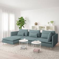 Https Www Ikea Com No No P Soederhamn 4 Seters Sofa Med Sjeselong Finnsta Turkis S59284351 Ikea In 2020 Turquoise Living Room Decor Living Room Turquoise Living Room Designs