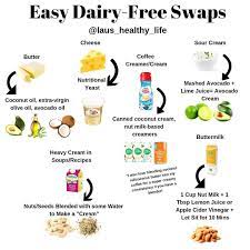 Holistic Health Real Food On Instagram Dairy Free Substitutions I Am Personally Not Against Cons Dairy Free Cooking Dairy Free Snacks Dairy Free Diet