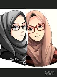  Cover Your Chastity Kartun Gambar Seni Islamis