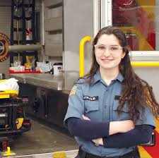 GIVES BACK TO THE COMMUNITY AS AN EMT Page 9