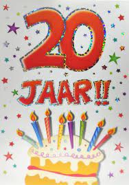 Bol Com Kaart That Funny Age 20 Jaar At1023