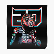 Fabio quartararo (lahir 20 april 1999; Fabio Quartararo 20 Posters Redbubble