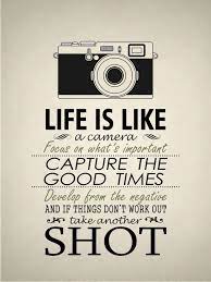 Suitable for apparel, scrapbooks, decals, and many other creative uses. Life Is Like A Camera Focus In What S Important Capture The Good Times Develop From The Neg Camera Quotes Photography Inspiration Quotes Photo Memory Quotes