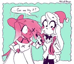 Angels presents - CHARLIE  VAGGIE by rhues : rHazbinHotel