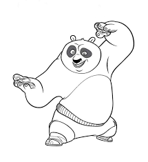 Master tigress from kung fu panda coloring pages for kids. Printable Kung Fu Panda Coloring Pages Coloringme Com