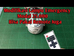Fitur lampu emergency luby : Solusi Lampu Emergency Yang Rusak Jangan Dibuang Bisa Diperbaiki Dan Pakai Remote Youtube