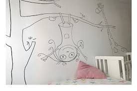 Here's how to create a place in your while you might see a crayon drawing of the family cat on the living room wall as a mess, it's also a here's how to create a space in your house where kids drawing on the walls is considered very. Wall Drawing For A Children S Room Monotropa