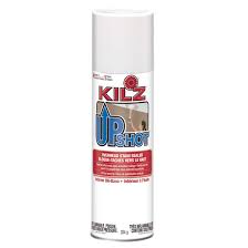Kilz interior primer 10oz up shot overhead stain sealer vertical spray 10007 new. Kilz Primer Sealer Spray Upshot 284 G White 10027 Rona