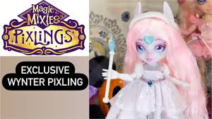Magic Mixies Pixlings Exclusive Wynter Pixling doll unboxing and review! -  YouTube