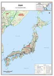 Japan map and satellite image. Document Japan Atlas Map