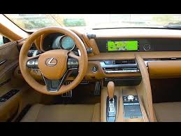 New images of the hybrid coupe with an atomic silver and red leather color combination. Lexus Lc 500 Interior Review 2018 New Lexus Lc500 Hybrid Interior Options Video 2017 Carjam Tv Hd Youtube