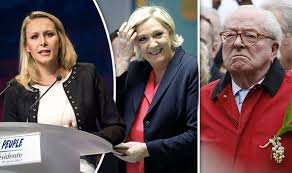 Not even the first day of condemnation had finished when the woman, humiliated and helpless, had to watch while all the. France Marine Le Pen S Dad Accuses Marion Of Deserting Politics Following Election Loss World News Express Co Uk