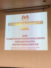 Permohonan jawatan kosong pejabat ketua pegawai keselamatan malaysia (cgso). Ypkdt On Twitter Taklimat Keselamatan Perlindungan Fizikal Di Pejabat Oleh Pejabat Ketua Pegawai Keselamatan Kerajaan Malaysia Jpm
