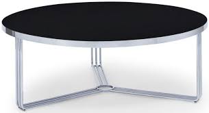 Glass coffee tables modern heal s uk. Finn Black Glass And Chrome Large Round Coffee Table Cfs Furniture Uk