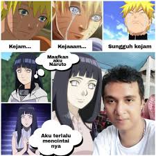 Gambar naruto lagi galau : Halu Abis 10 Foto Kocak Editan Cowok Bareng Karakter Cewek Di Naruto