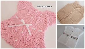 2 Kiz 1 Erkek Bebek Yelekleri Ve Aciklamalari Nazarca Com Baby Knitting Patterns Erkek Bebek Bebek Yelek