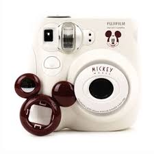 Fujifilm Instant Instax Mickey White Camera Mini 7s Polaroid Camera Fujifilm Instax Fujifilm Instax Mini 7s Fujifilm Instax Mini