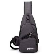 Dengan bentuknya yang ramping, tas selempang ini menjadi pilihan bagi pria dan wanita yang tidak ingin ribet namun tetap tampil stylish. Mairu Santa Barbara Tas Selempang Pria Wanita Smart Sling Bag With Usb Port Mairu