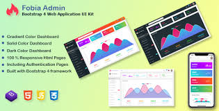 Flexstart is a responsive modern startup landing page template built bootstrap 5.0. Download Fobia Bootstrap 4 Web Application Ui Kit Nulled Themehits