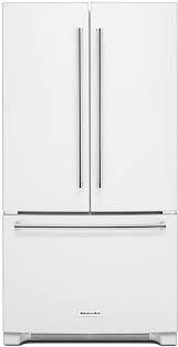 Counter depth refrigerators may seem like just a luxurious purchase; Kitchenaid 20 Cu Ft White Counter Depth French Door Refrigerator Krfc300ewh Albert Lee Seattle Tacoma Bellevue