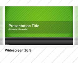Free Widescreen Powerpoint Template Design With Green Background Color Powerpoint Templates Business Powerpoint Templates Powerpoint
