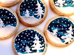 Soft christmas cookies in gingerbread man, candy cane, and tree shapes on a white plate. 13 Fun Festive Christmas Cookie Decorating Ideas Allrecipes