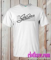 Learn how to make your stroke logo tell your brand's story. The Strokes Logo Trending T Shirt