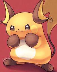 However, don't let your guard down around this pokémon—it could ram. Raichu Pokemon Cute Pokemon Pokemon Art