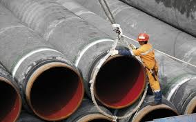 My gas pipe happens to come out of the wall right next to the doorway. Nord Stream 2 Pipeline Running From Russia To Europe Through Baltic Sea