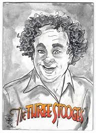 The Three Stooges Series Nine. Jenni Gregory Sketch Card. RRParks 2022