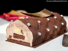 Buche De Noel Aux Marrons Recette Buche De Noel Aux Marrons Buche De Noel Buche Aux Marrons