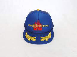 Vintage 80s Retro Blue Gold Embroidered Walt Disney World Etsy 80s Retro Retro Blue Blue Gold