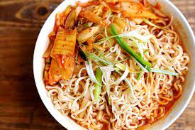 Healthy Homemade Kimchi Ramen Noodles And Pasta Recipes Divine Healthy Food Recipe Healthy Noodle Recipes Healthy Ramen Recipes Healthy Ramen