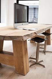 massief houten eettafel houten eettafels rustieke eettafel meubel ideeen