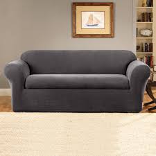 These slipcovers are just amazing. Sure Fit Stretch Metro Box Cushion Sofa Slipcover Reviews Wayfair