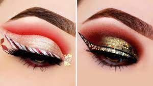 18 Trending Christmas Eyeshadow Look Easy Makeup For Beginners 2019 Makeup For Beginners Christmas Eyeshadow Simple Makeup