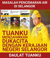 Ini kerana sampai sebulan, ribuan penduduk di lembah klang kembali mengeluh apabila sekali lagi pencemaran sungai berlaku, yang memberi kesan terhadap. Sultan Selangor Dukacita Nasib Rakyat Bergelut Covid 19 Gangguan Bekalan Air