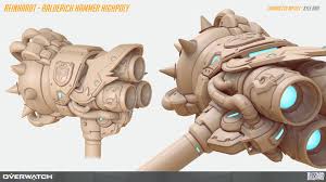 Artstation Balderich Reinhardt Hammer Kyle Rau Overwatch Character Art Character Design