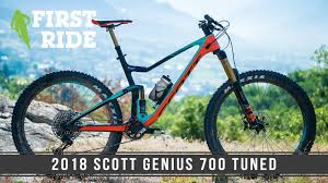 2018 Scott Genius 700 900 Tuned Bike Reviews Comparisons