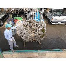 さざれ石 苔付き 庭石配達 造園会社 千葉県 個人邸 移動時間 7時間 2 5t これだけ大きいのは珍しい ゆっくり眠りたい garden stones garden design garden