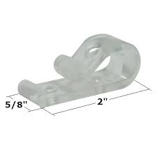 This is how to properly install our plastic valance clips for a few of our faux wood blinds. Hold And Tie Down Clips For Blinds And Shades Archives Blindparts Com