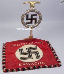 Standard top, 'deutschland erwache' (germany awake!) | imperial war museums. Ww2 German Soviet Allied Militaria Uniforms Awards Weapons History War Relics Forum