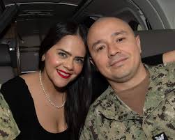 Inflight Reenlistment Ceremony of Legalman 1st Class Sergio Fernandez